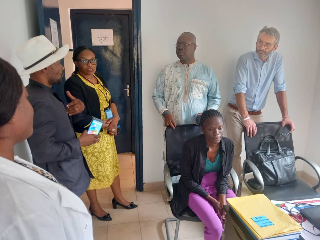 Visite du Fonds Mondial au PODI