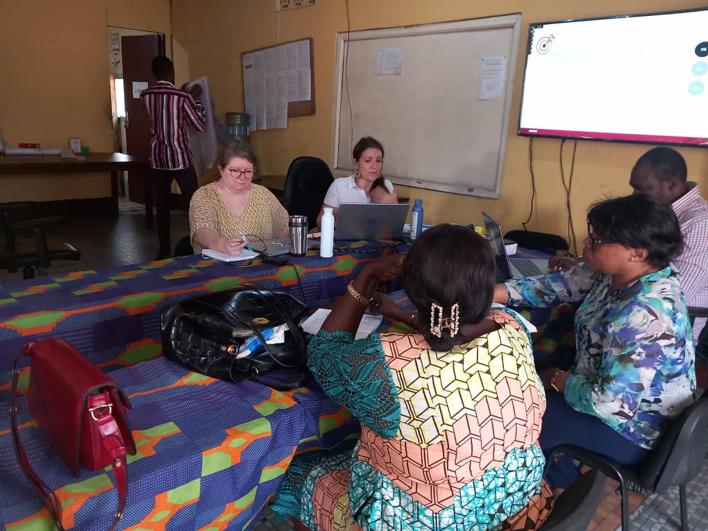 2e lot visité du Fonds Mondial au PODI de Brazzaville