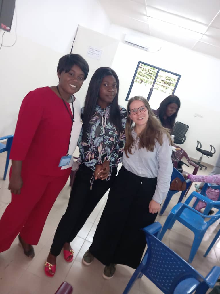 Séance de travail avec Sidaction